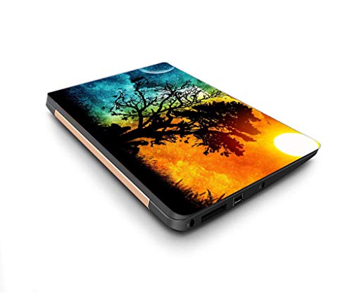 Image of Galaxsia Floral D32 Laptop Skin Sticker Cover Case Decal Protector Fits for Any Laptop(Hp /Dell /Sony /Acer /Lenovo /Asus. etc) Brand Models of Size 15.6 Inches Laptop Notebook.