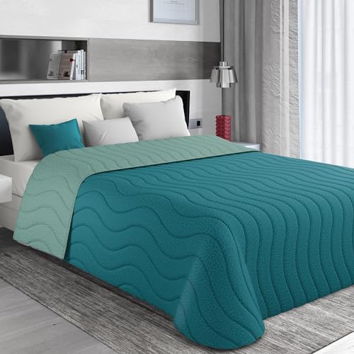 Trapuntino Matrimoniale Banzaii 250x260 Cm | Microfibra Anallergica Made In Italy - Foto 2