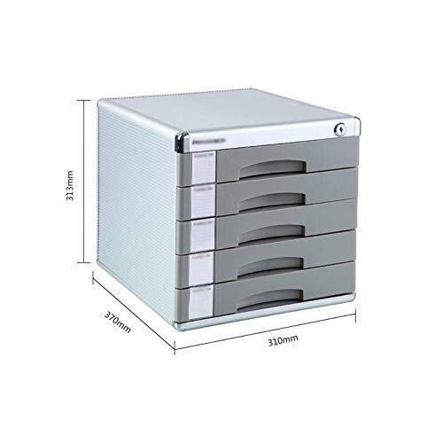 Meuble de bureau JFDBGU à 5 tiroirs pour classer vos dossiers à la maison - 3