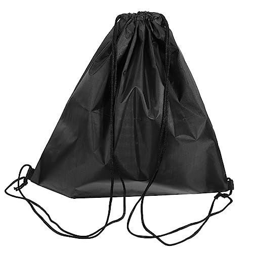 Cabilock Portable Drawstring Bag Durable Oxford Motorcycle Storage Pouch for Sports Gear for Ball Transport Convenient Carrying for Schools