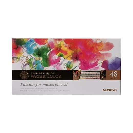 Sargent Art 32-6048 Artist Quality 48ct Professional Watercolor Set, Tin Case