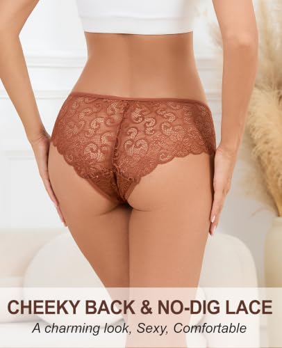 Image of Sunm Boutique Sexy Underwear for Women, Cheeky Lace Women's Panties