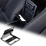 Tumukiw Center Console Organizer Armrest Hidden Storage Box Compatible with Subaru WRX 2022 2023 2024 Container Insert Pallet Car Armrest Hidden Storage Box(Automatic not Applicable)
