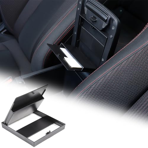 Tumukiw Center Console Organizer Armrest Hidden Storage Box Compatible with Subaru WRX 2022 2023 2024 Container Insert Pallet Car Armrest Hidden Storage Box(Automatic not Applicable)