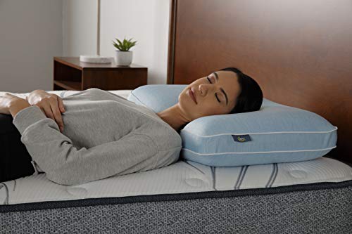 Serta Perfect Sleeper Graphite Infused Memory Foam Pillow, Oversized Traditional, 1 Count (Pack Of 1),Grey #TOP6