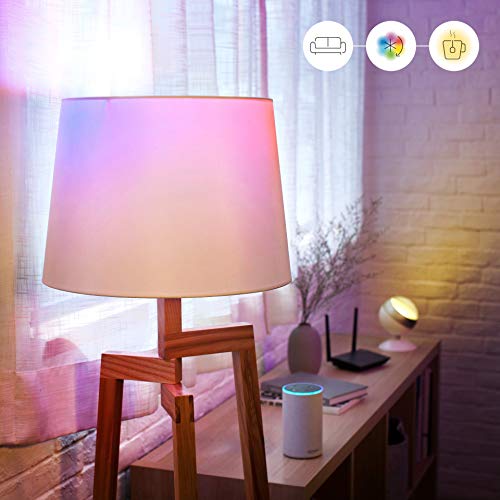REV WiZ Smart Wi-Fi LED Candle B35 E14 (16 Million Colors + Warm White/Neutral White/White + Dimmable + Pre-set modes) (Compatible with Amazon Alexa and Google Assistant)