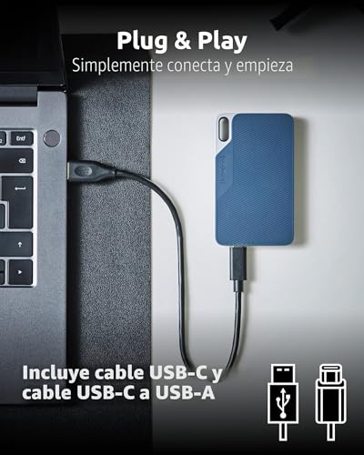 Miniatura 6 de Disco Duro Externo Solido Ssd Intenso Tx100 500gb, Super Speed Usb 3.2 Gen 1x1 5 Gbit S , Hasta 500 Mb S