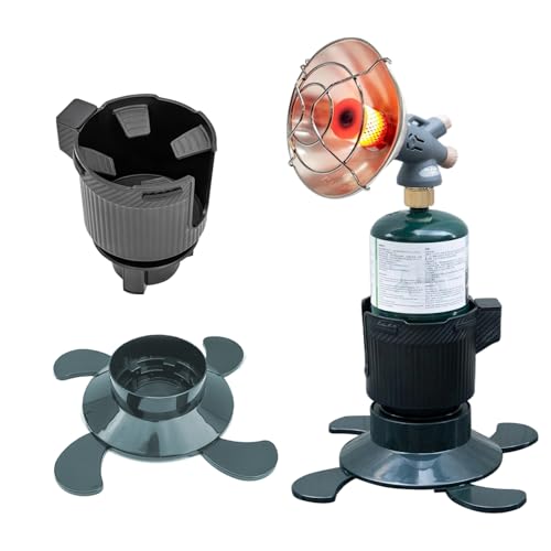 PZWLI propane 2-in-1 golf cart heater, with igniter and cylinder base, portable golf cart accessories for outdoor use, suitable for most golf carts EZGO, Club Car and Yamaha(Fuel not inculded)