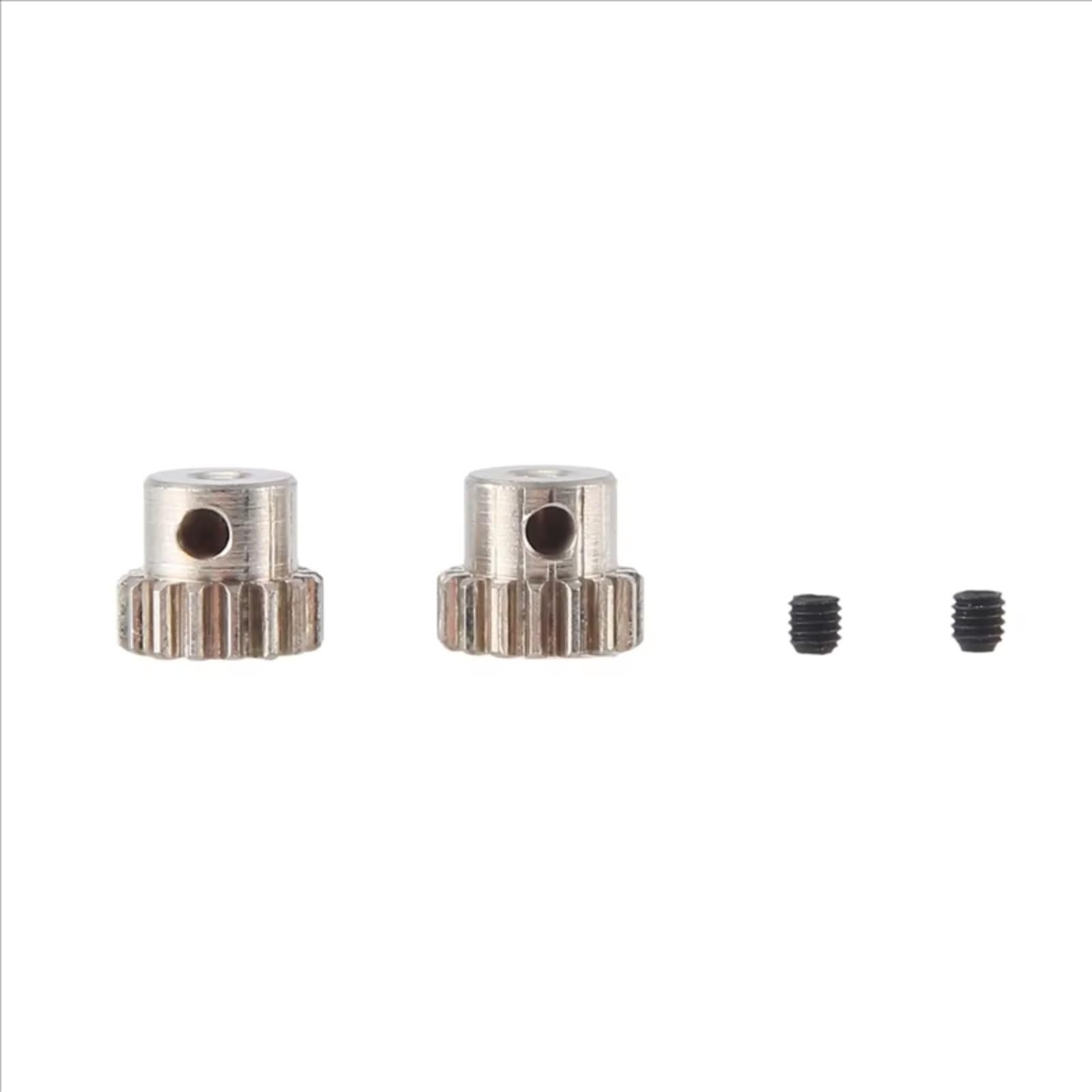 Ricambi Crawler RC Per Hsp Per Rgt Per Redcat 1/12-1/16 RC Auto Aggiornamenti Parti 7075 Pignone In Alluminio Ingranaggio Motore 16T 2 Pezzi 2.3mm Albero 48DP