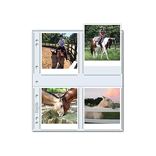 100 Archival Photo Pages by Print File Inc