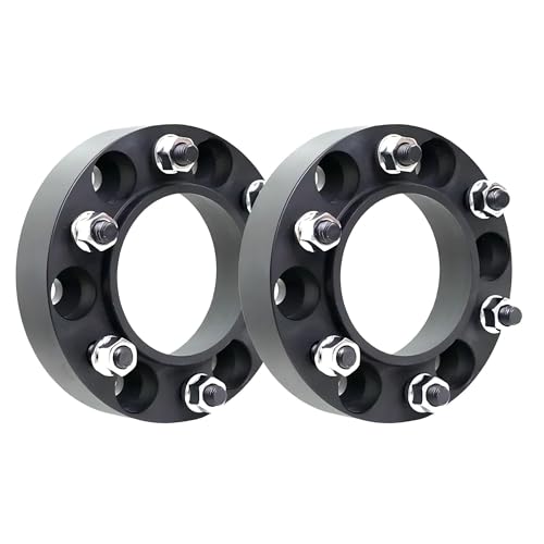 Entretoise en alliage d'aluminium 50mm pour Ford Endeavour, élargisseur de voie PCD 6x139.7 (2pcs)