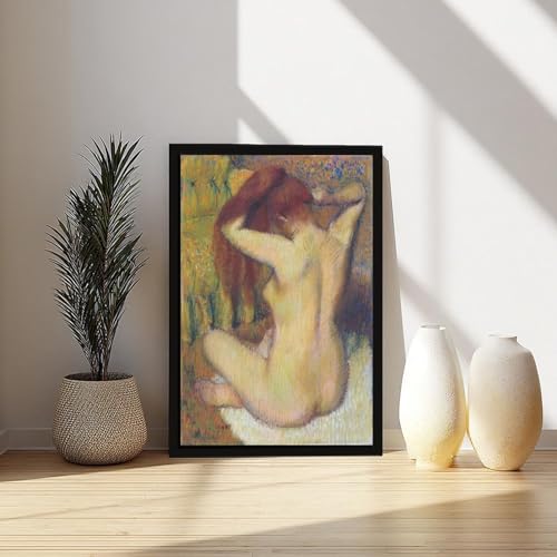 Impression sur toile Edgar Degas avec cadre en bois véritable de 50,8 x 76,2 cm - 6