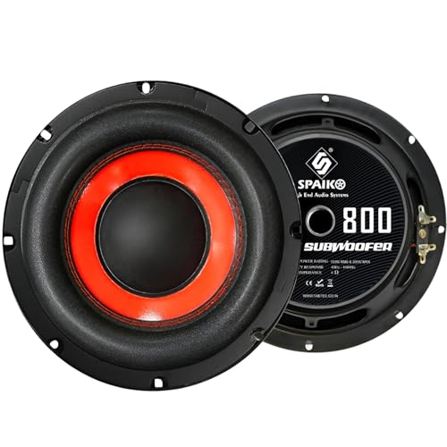 Image of 8 Inch Subwoofer Speaker | 150W RMS / 500W Peak Power | Deep Bass Subwoofer for Car & Home Audio System