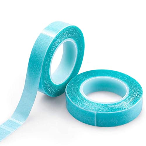 JINJUMEI 2 rouleaux 6M Bandes d'extension de cheveux,Bande de cheveux Bande Adhesive Extension Onglets de Ruban d'Extension de Cheveux pour Extension de Cheveux Cover