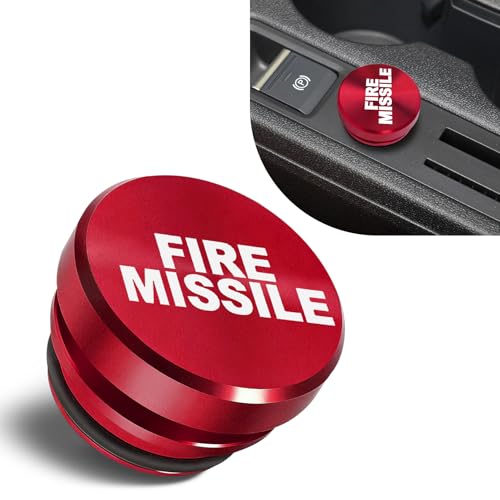 Image of Car Cigarette Lighter Plug Cover, Cigarette Lighter Cap, Aluminum Power Outlet Protective Cover, Waterproof Plug Cap for Auto Boat with Standard 12 Volt Power Source