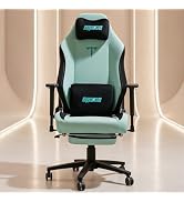 DROGO Titan Ultra Ergonomic Gaming Chair with Soft Weave Mesh Fabric, Magnetic Memory Foam Headre...