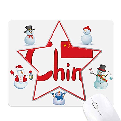 Tapis de souris motif chinois de Noël pour sublimer votre bureau