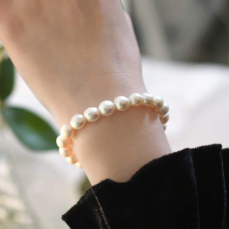 Braccialetti di Perle Barocche d'Acqua Dolce Naturali Regali di Gioielli di Moda per Le Donne Nuova Tendenza