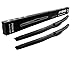 Produktbild 550mm 500mm HYBRID 2x Front Scheibenwischer Wischerblätter Scheibenwischerblätter Satz für Frontscheibe mit Hakenbefestigung.
