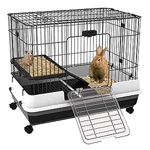 PrimePets – Pacote com 3 tapetes de grama para coelho de coelho, tapete de cama para animais pequeno