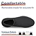 Mens Walking Shoes Slip on Lightweight Comfortable Running Shoes Workout Tennis Athletic Shoes Gym Sneakers Black Size 13