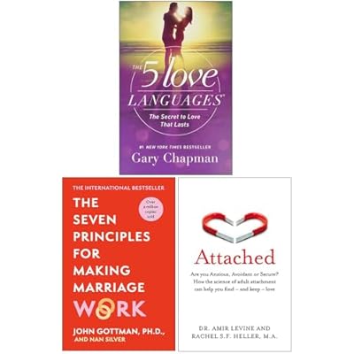 The 5 Love Languages, The Seven Principles For Making Marriage Work, Attached 3 Books Collection Set