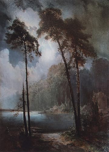 Peinture sur Toile Nuit d'été Savrassov Fine Art Toile de Coton de Qualité