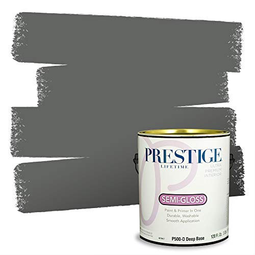 PRESTIGE Paints Interior Paint and Primer In One, 1-Gallon, Semi-Gloss,