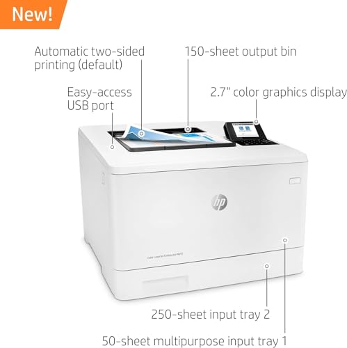 Image of HP Color Laserjet Enterprise M455dn (Renewed Premium)