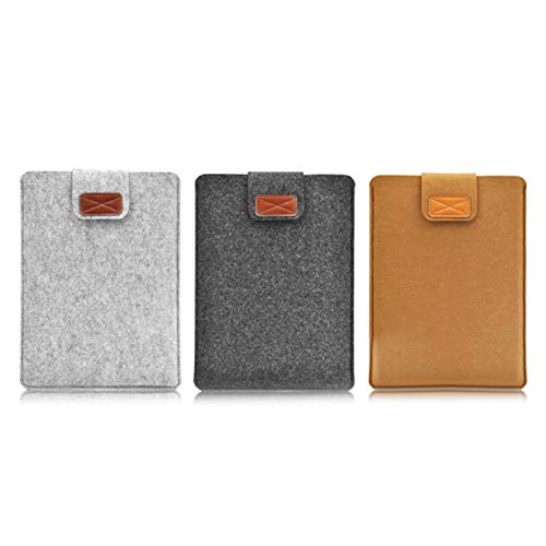 Capa protetora JullyCAnnice de feltro macio para laptop, fina, adequada para MacBook Air de 13,3 pol
