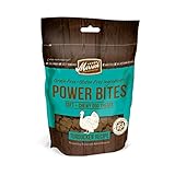 Merrick Power Bites All Natural Grain Free Gluten Free Soft & Chewy Chews Dog Treats Turducken, 6 OZ