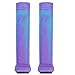 NGHSDO Manopole MTB Biciclette Prese di Manubrio della Bici di BMX Prese Molli Biciclette Manopole Scooter Freestyle Manopole Scooter Grips 233 (Color : Purple)