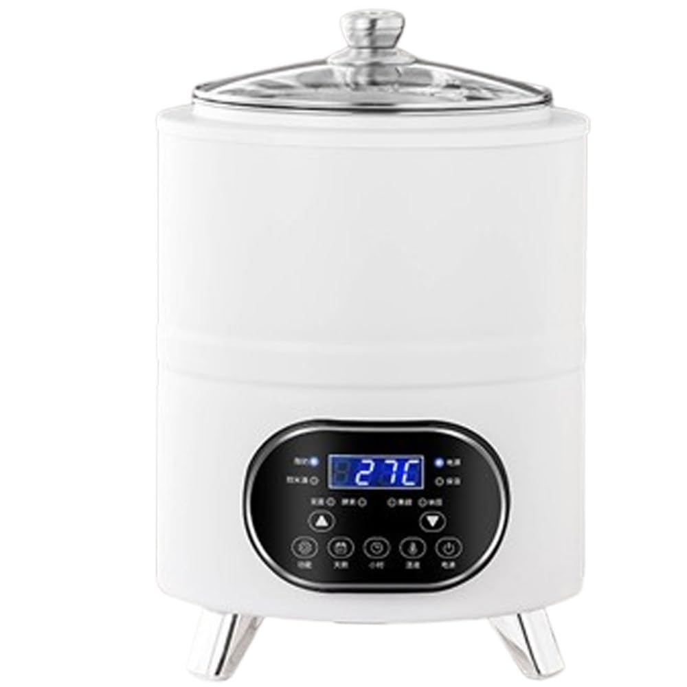 Commercial Yogurt Maker with 360° Constant Fermentation White-8L