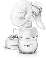 Philips Avent Manual Breast Pump, Clear, SCF330/20