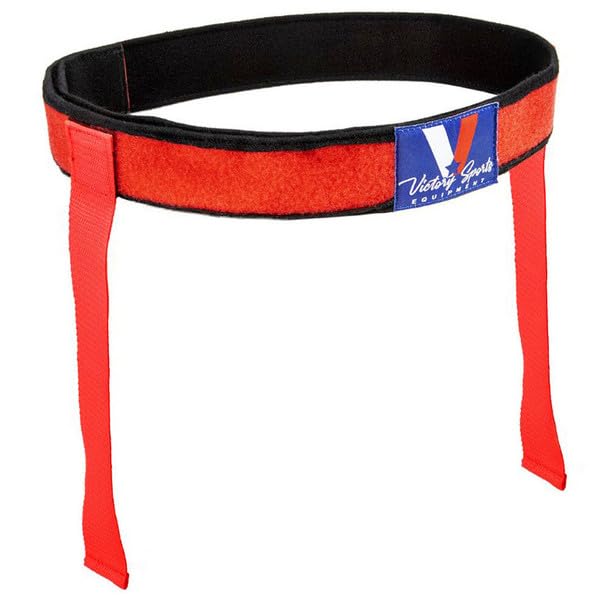 Generic Victory Sports Flag Football Belt Set of 12 - World's Greatest Flag Belt (Red), Standard
