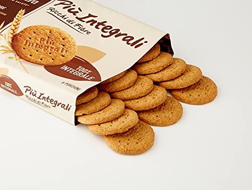 Ricchi Di Fibri, Biscoito Integral com Farinha 100% Integral Galbusera 330g
