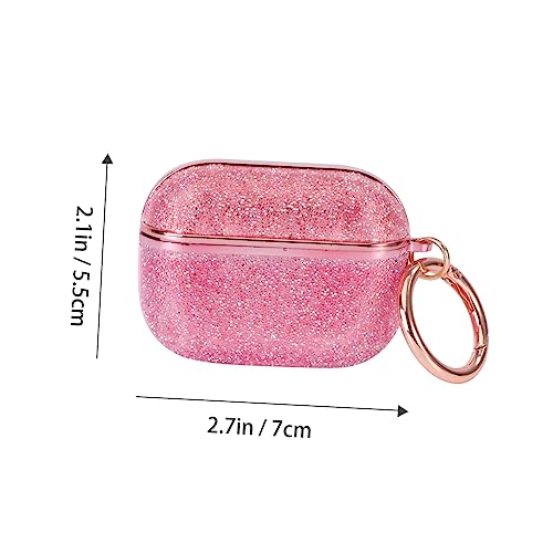 UKCOCO 1 Unidade Estojo Para Fone De Ouvido Com Furadeira Capa De Fone De Ouvido De Strass Tampa Do