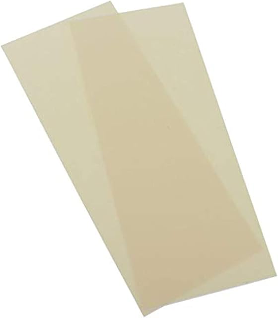 YMLOVE 2Pcs/Set Fabric Repair Self-Adhesive Patches, Premium Permanent Self Adhesive Washable and Waterproof Patches for Down Jackets,Tent Clothes,Sleeping Bag (Beige)