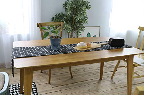Chemin de table géométrique pour décoration de table longue chic - 6