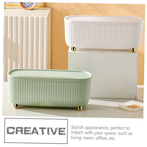 Caja para manejo de cables de gran capacidad, organizador de cables de ABS, caja de almacenamiento para enchufes, porta objetos pequeños, control de enredos, apariencia elegante, unidad sencilla miniatura 5