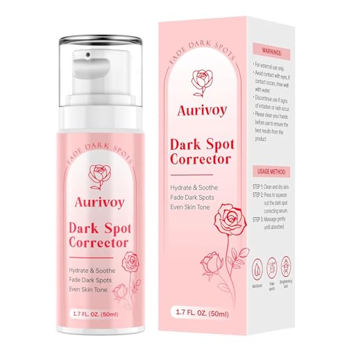 Dark Spot Remover for Face and Body - Dark Spot Corrector Serum for Face - Sun Spots, Age Spots, Freckles & Melasma Remover - Brown Spot Corrector Evens Skin Tone for All Skin Type 1.7 Fl Oz