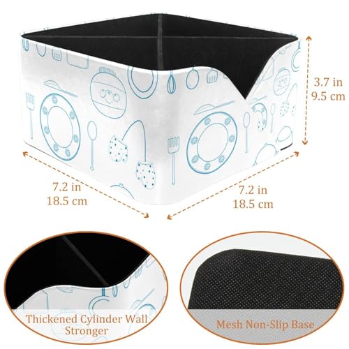 Porte-stylos rectangulaire pour bureau à 2 compartiments en plastique - 4