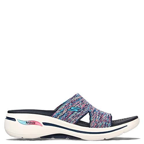 Skechers SKECHERS Go Walk Arch Fit-Sweet Bliss Navy/Multi 11 B (M)