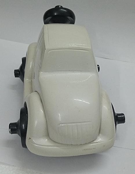 Aluminum Silver Color Tabletop Car for Home, Office, Living Room & Birthday Gift