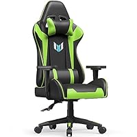 Racingreat Gaming Chair with Led Lights | Ergonomic Racing Style Gamer Chair/High Back, Lumbar Support, Recliner, Footrest