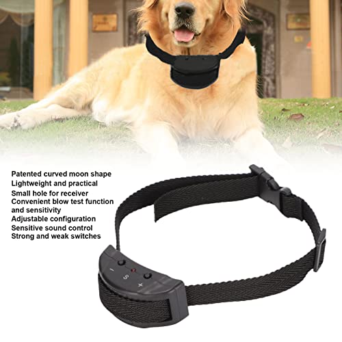 Coleira anti-latido automática para cães Coleira anti-latido à prova d'água multifuncional para cãe