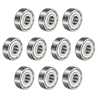 QUARKZMAN – QUARKZMAN 10 Stück 608ZZ Kugellager 8x22x7mm Hochleistungs-L