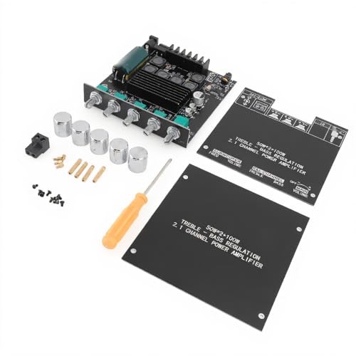 Carte d'amplificateur 5.0 100W réglage basses et aigus pour module récepteur audio Bluetooth DIY