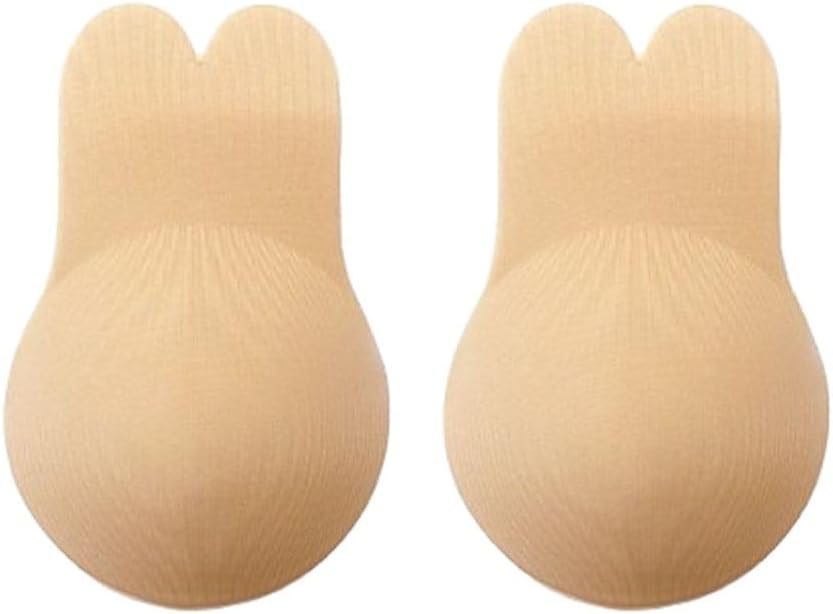 COCO BRANDS Womens Nipple Covers - Reusable Microfiber Adhesive Sticky Breast Petals Pasties Nipple Covers with Lift (S-XL)