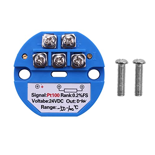 Transmetteur de temperature PT100 pour automatisation industrielle DC 24V